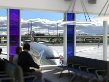 GLA airport WanderPort photo